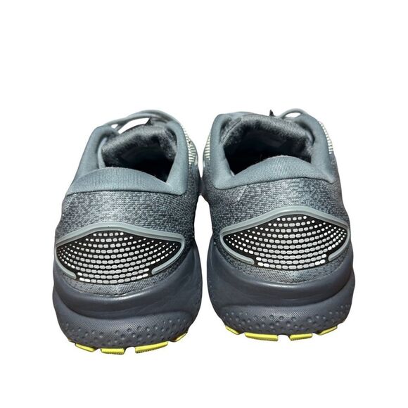 Brooks adrenaline 16 Gray Running Shoe with Yellow Accents size 11 2E main image 5